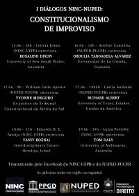 I Diálogos NINC-NUPED: Constitucionalismo de Improviso