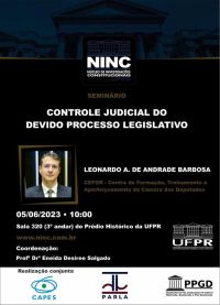 O controle judicial do devido processo legislativo